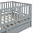Jordee Wood Daybed with Fence Guardrails and 2 Drawers-1849484314-1849484315
