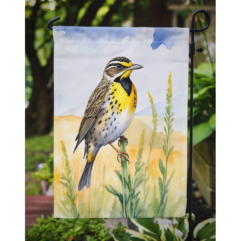Drapeau de jardin, Nebraska Western Meadowlark