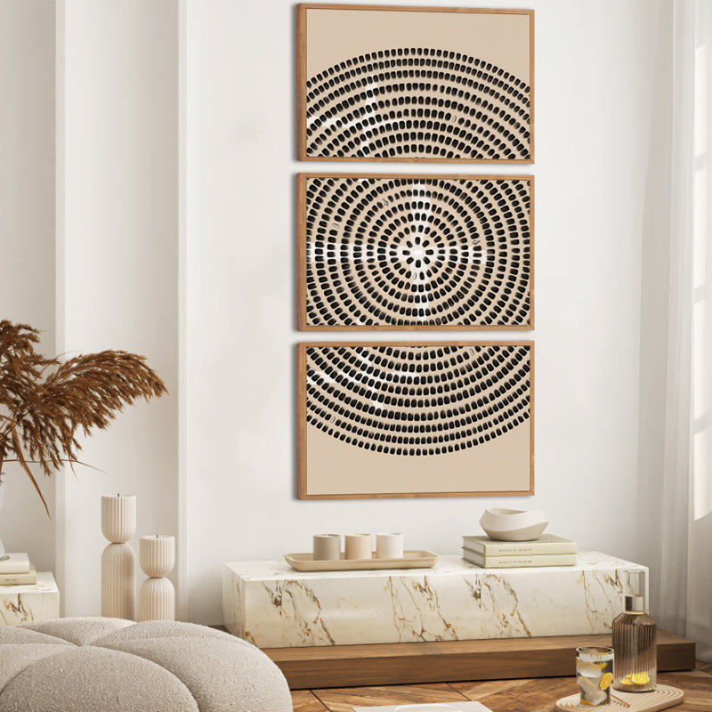 Large Religious Canvas Wall Art, Modern Christian Framed Wall Decor, Minimalist Bible Artwork, Jesus Feeds The 5000 Paintings Home Decor For Living Room Bedroom, Set Of 3 Each 24x36 Inches
