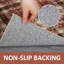 Tapis moderne lavable à la machine Gingham-297023881