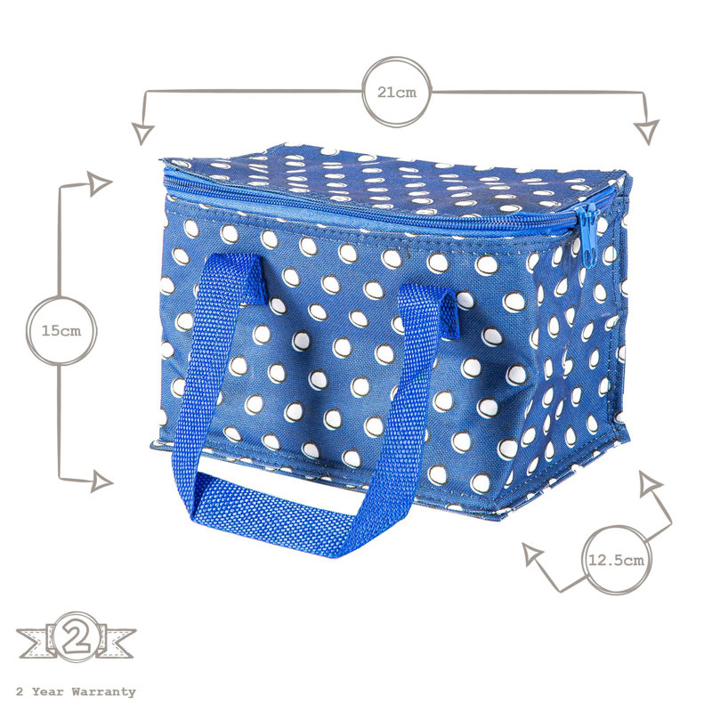Insulated Lunch Bag, Blue