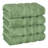 Ensemble de 4 serviettes en coton Edison-428355654