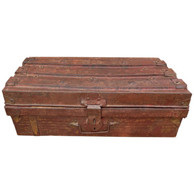 Ahmadou Handmade Decorative Trunk