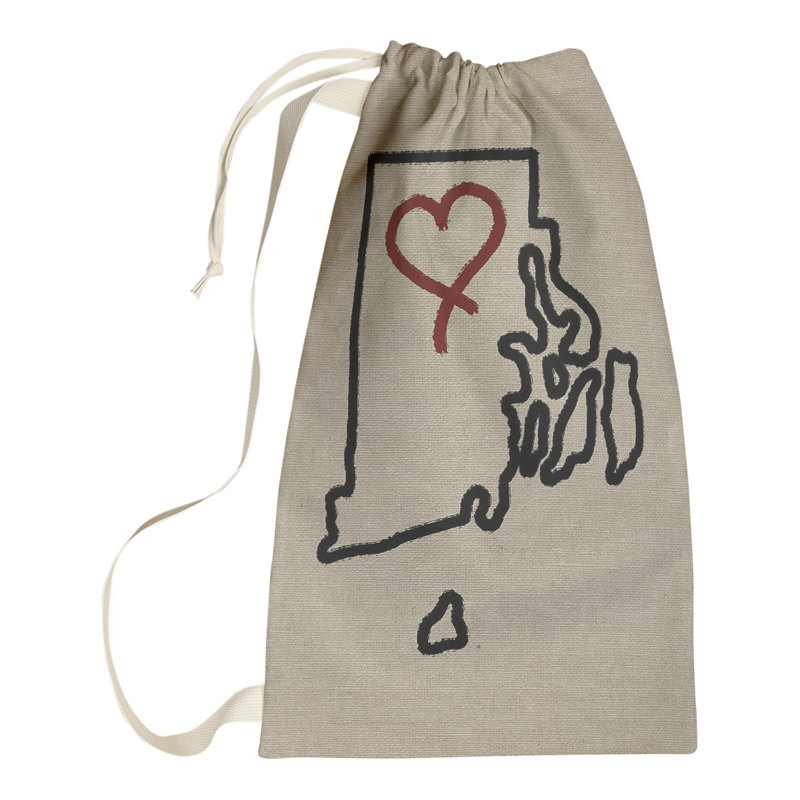 Sac à lessive « Love » hansard, Petit (H 29 po x l 18 po x P 1,5 po), Vermont