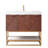 Mahon 36'' Free Standing Single Bathroom Vanity with Stone Top