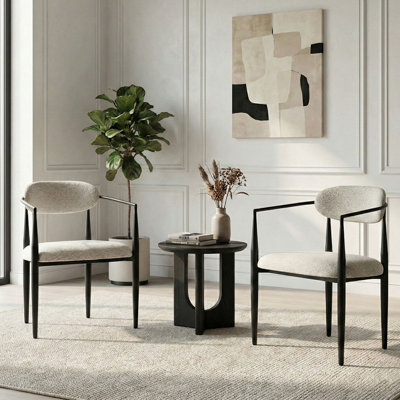 Modern Upholstered Accent Armchairs