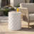 Patio Side Table With Stylish Design