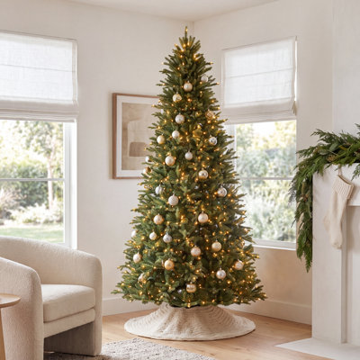 Adneta Lighted Artificial Fir Christmas Tree