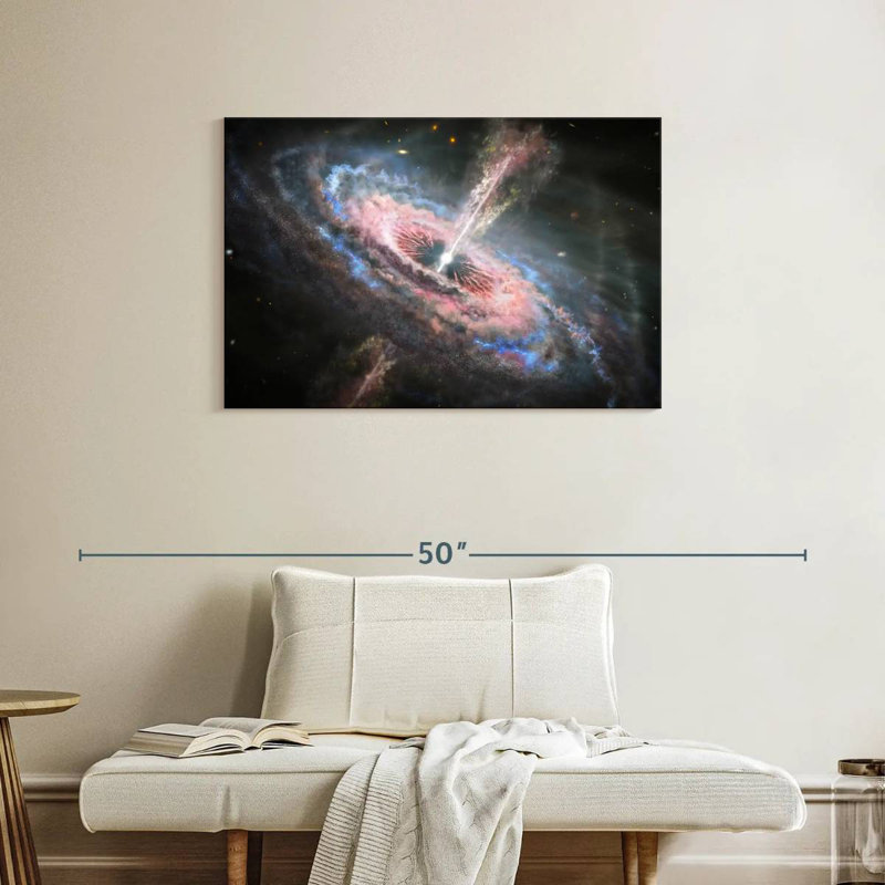 Oberle Quasar Outflow, 24" H x 36" W