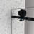 One Fixed And Movable Shower Door With Film Function Nano Coating