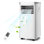 Costway 6450 BTU Portable Air Conditioner for 0 Square Feet with