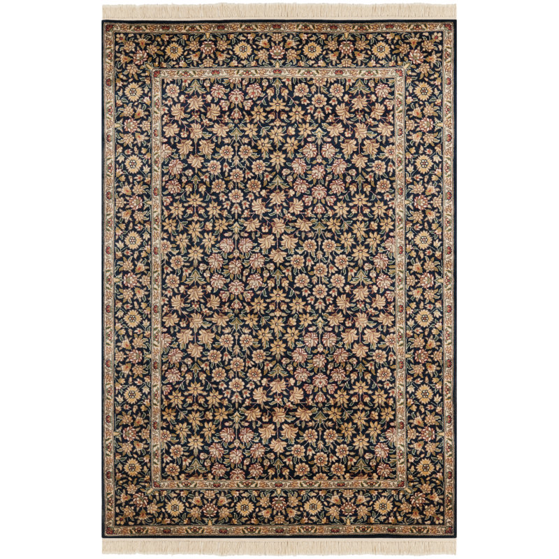 Tapis gris / beige Royal Kerman, Rectangle 4 pi x 6 pi