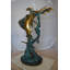 Statue en bronze Bobb Sailfish-large sautant avec petits poissons