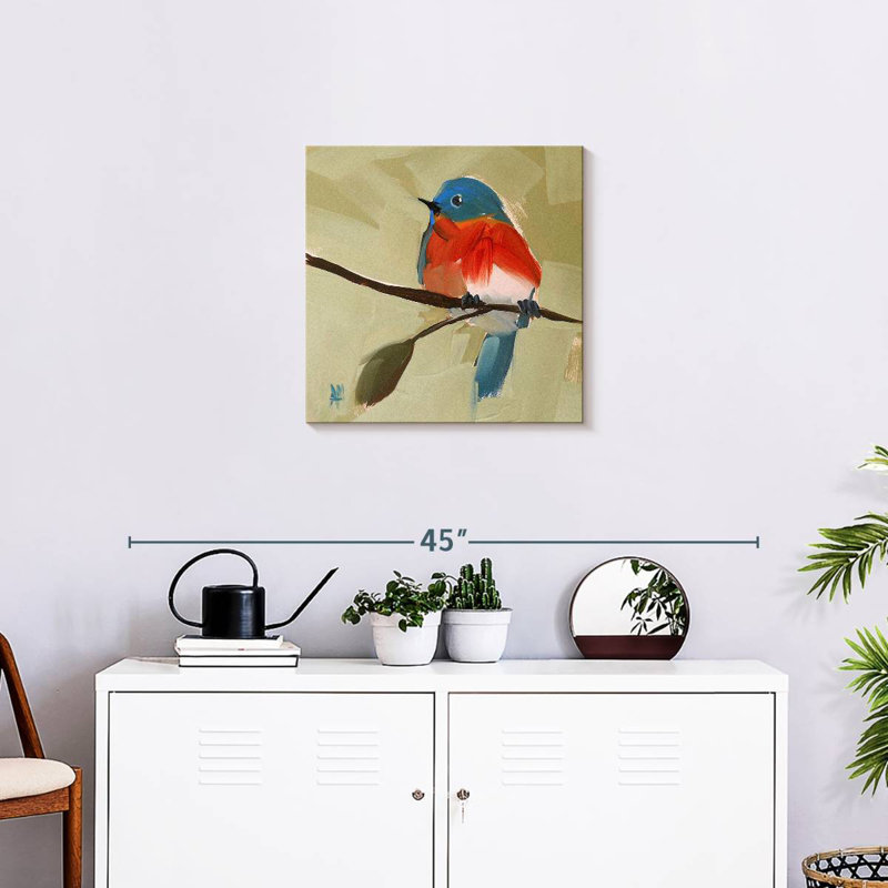 Brampt Bluebird, 20" H x 20" W