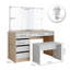 Janmarie Dressing Table with Mirror