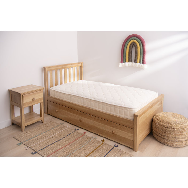 Savona FSC®-Certified Oak Kids Bed/Bunk Bed, Natural, Twin