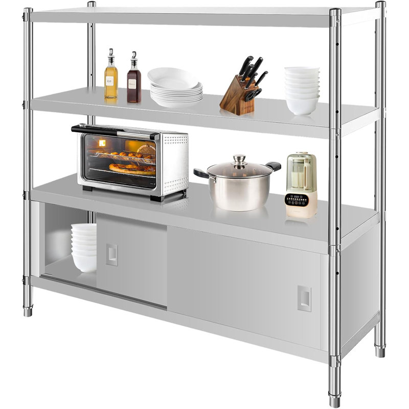 Capacité de la tablette avec hauteur réglable et trous d'aération pour le bureau de la cuisine