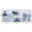 3 Piece Wrapped Canvas Wall Art