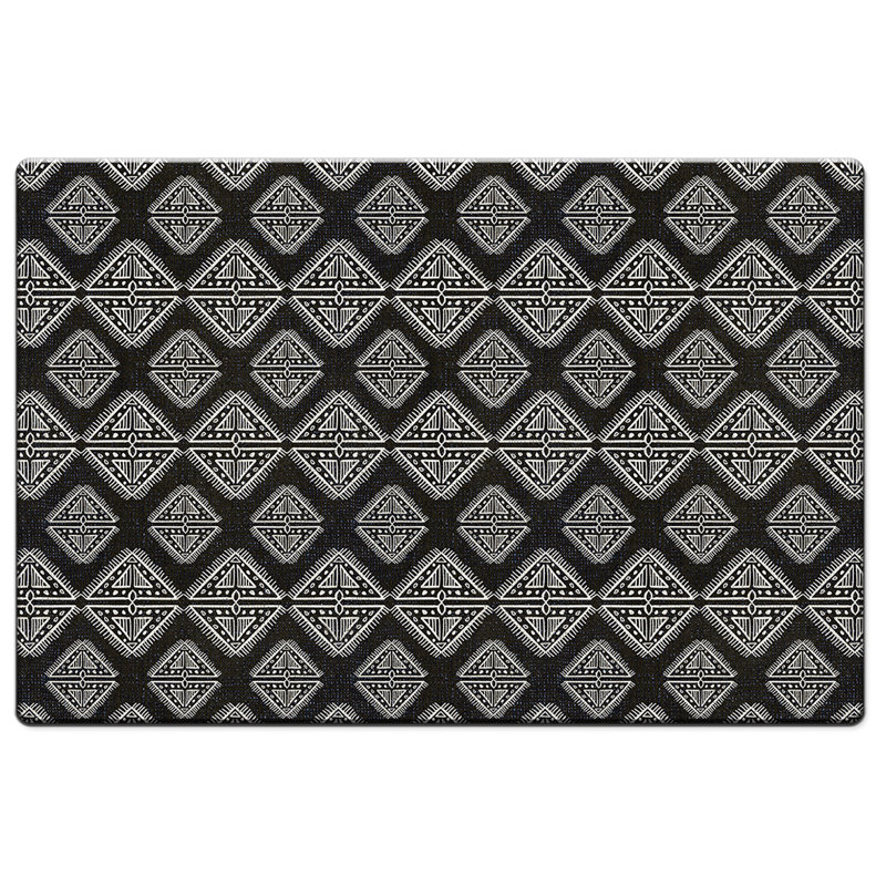 Tapis de cuisine 30 po x 20 po Bungalow Rose Tribal Zen