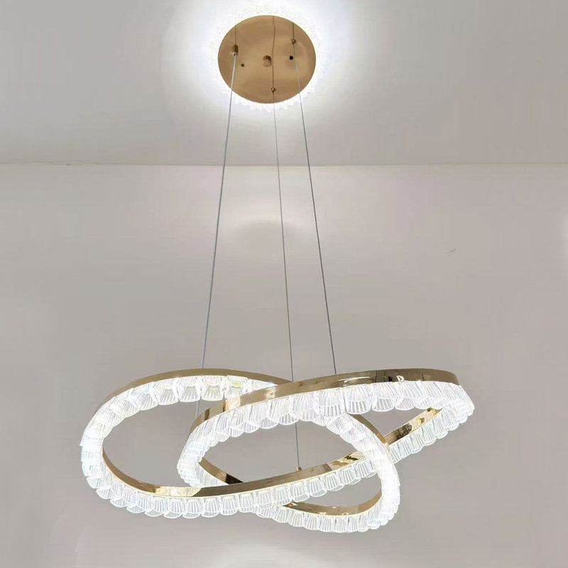 2 - Light Natural LED Dome Pendant