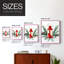 «Christmas Holiday Art», reproduction encadrée Ccclxxv - bois massif-949175432-949175435