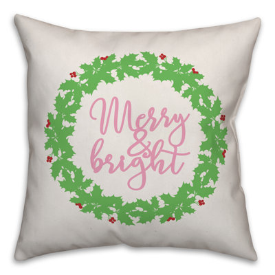  Housse de coussin Merry and Bright