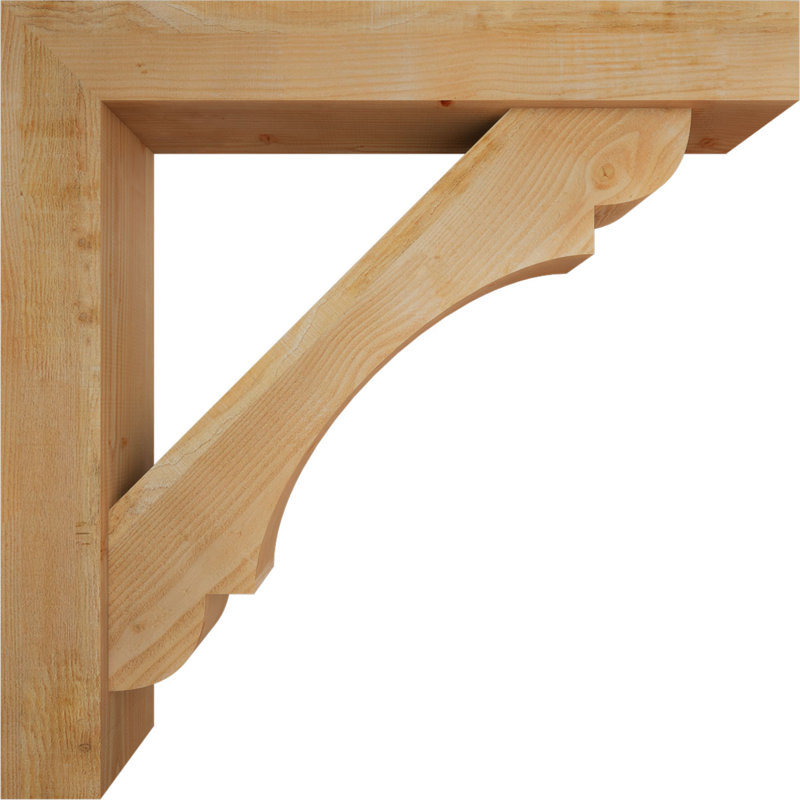 Support de bloc olympique avec entretoise décalée, 48 X 48, Sapin Douglas de l 8 po (scié brut)