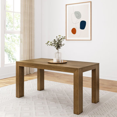 Chalonda Pine Solid Wood Dining Table