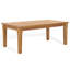 Table basse en bois de teck Clairmont