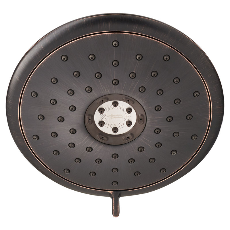 Pomme de douche fixe 4 fonctions American Standard Spectra 2,5 pouces par minute, Bronze héritage