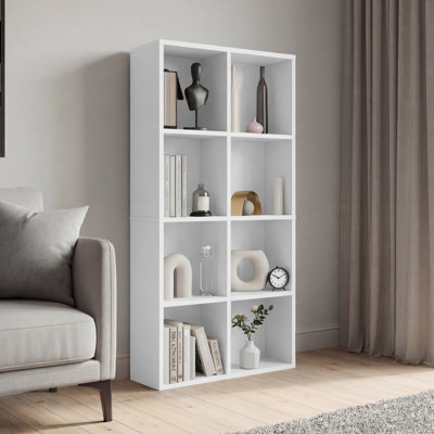 Cube Storage Unit With Open Shelving Modern Multi-Purpose Storage Organiser for Living Room Bedroom & Office