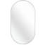 Miroir ovale mural en métal-1667419000