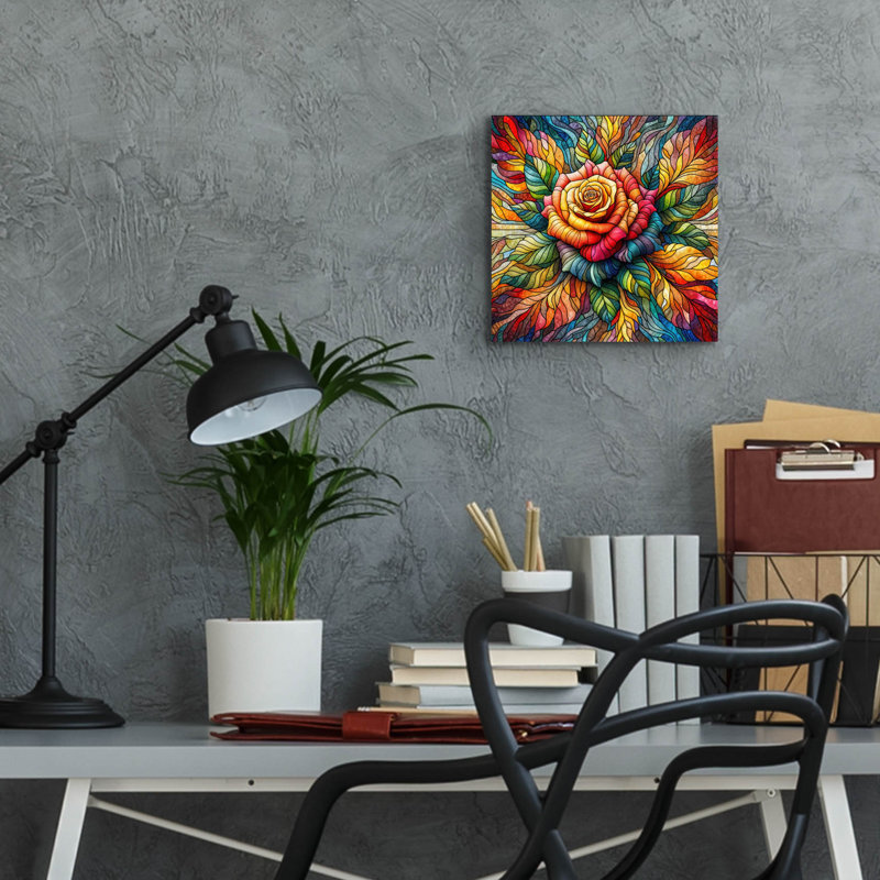 Art mural en verre acrylique 12 po x 12 po Epic Art