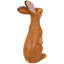 Statue de jardin debout lapin curieux
