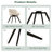 Set Of 2 Modern Faux Leather Swivel Dining Chairs, Upholstered Side Chairs For Kitchen & Living Room-1397434703