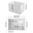 39‘’ Freestanding Soaking Acrylic Bathtub