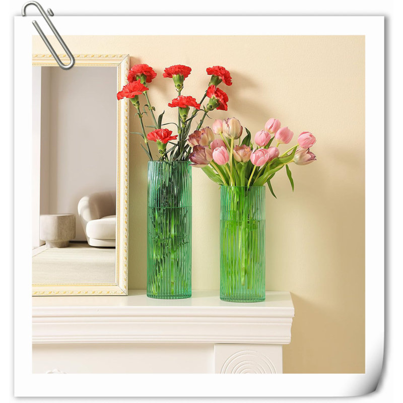 Vase de table en verre Anayeli