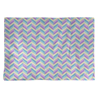 Napperon en coton 18 po chevrons