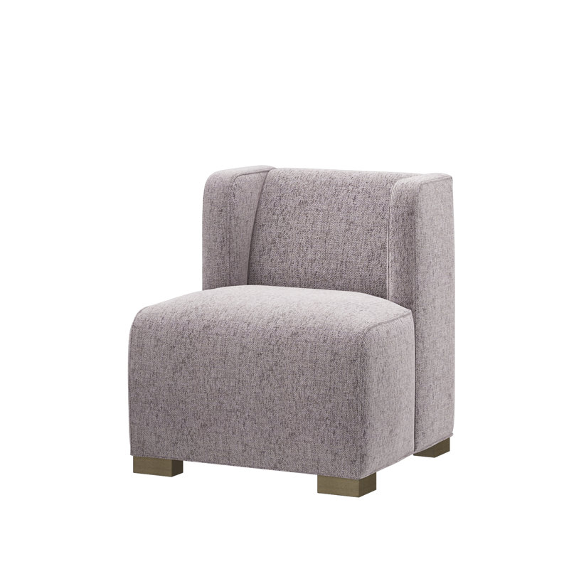 TAU Upholstery Slipper Chair, Dune, Milsap Spray (Performance fabric) 1356-93