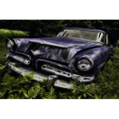 Rusty Auto II by PHBurchett - Wrapped Canvas Print