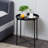 Otwell Steel Tray Top Cross Legs End Table-1048277566-1031775905