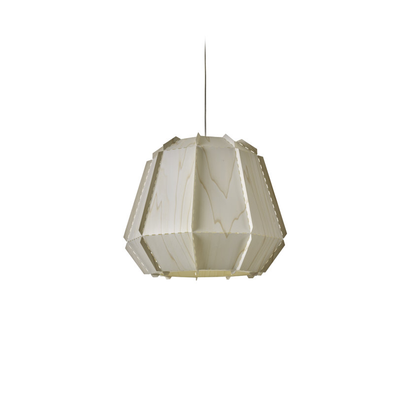 Stitches 1 - Light Pendant, Ivory White, E26/Medium (Standard)