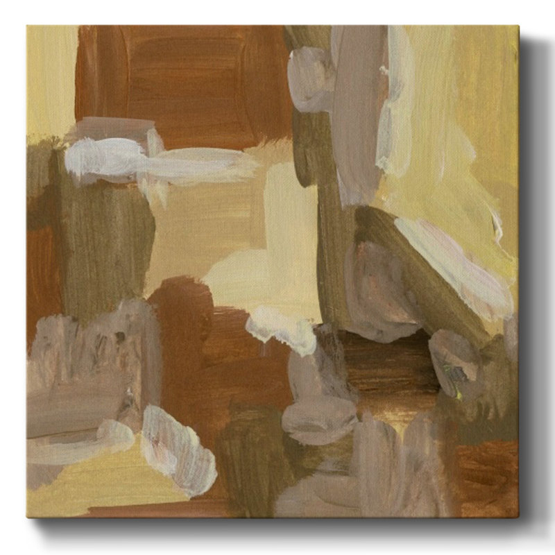 Yellow Dawn VI-Gallery Wrapped Canvas, 40" H x 40" W x 1.5" D