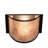 Thedosia Steel Flush Mounted Sconce