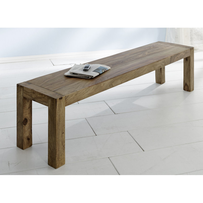 Nieves Solid Wood Bench