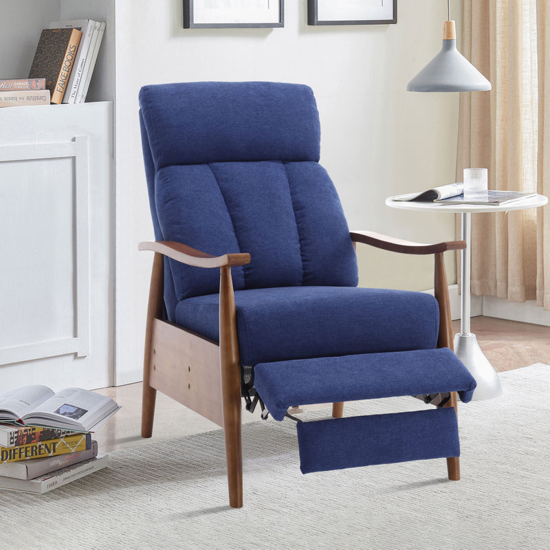 Fauteuil inclinable Stiltner, Mélange de lin gris clair