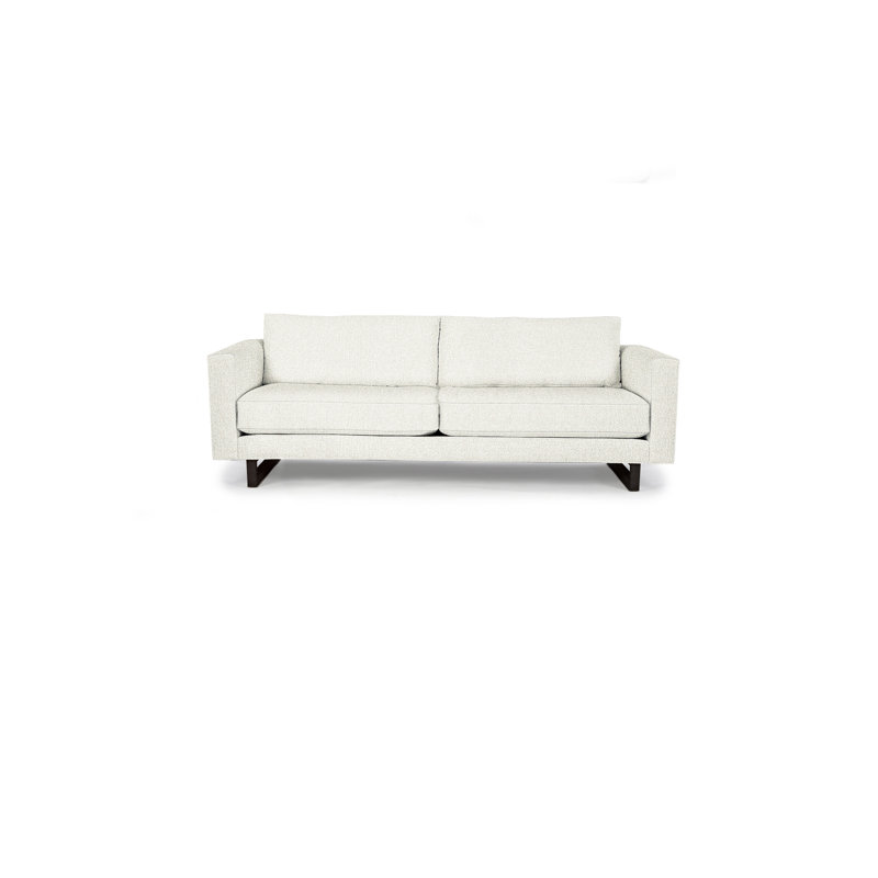 Avalon Sofa, Wenge, Black Bear Polyester
