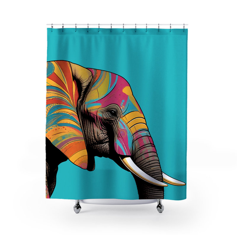 Rideau de douche Titan Elephant