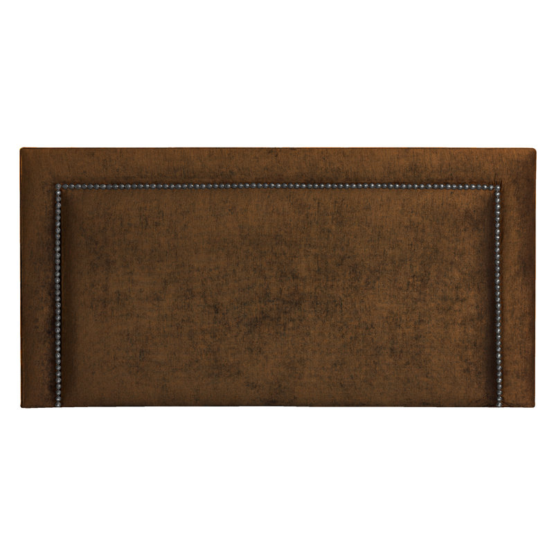 Cherene Upholstered Headboard, Brown, Small Double (4')