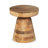 Robbie 16"W Solid Mango Wood Boho Contemporary Rustic End Table with Multipurpose Function-106572053